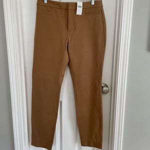 Banana Republic Camel Sloan Pants Size 6L